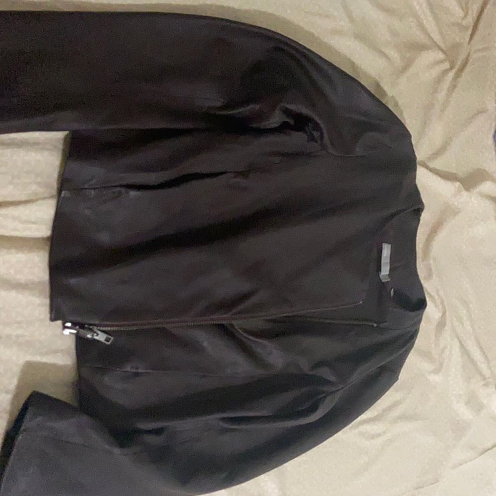 Vince leather jacket size L